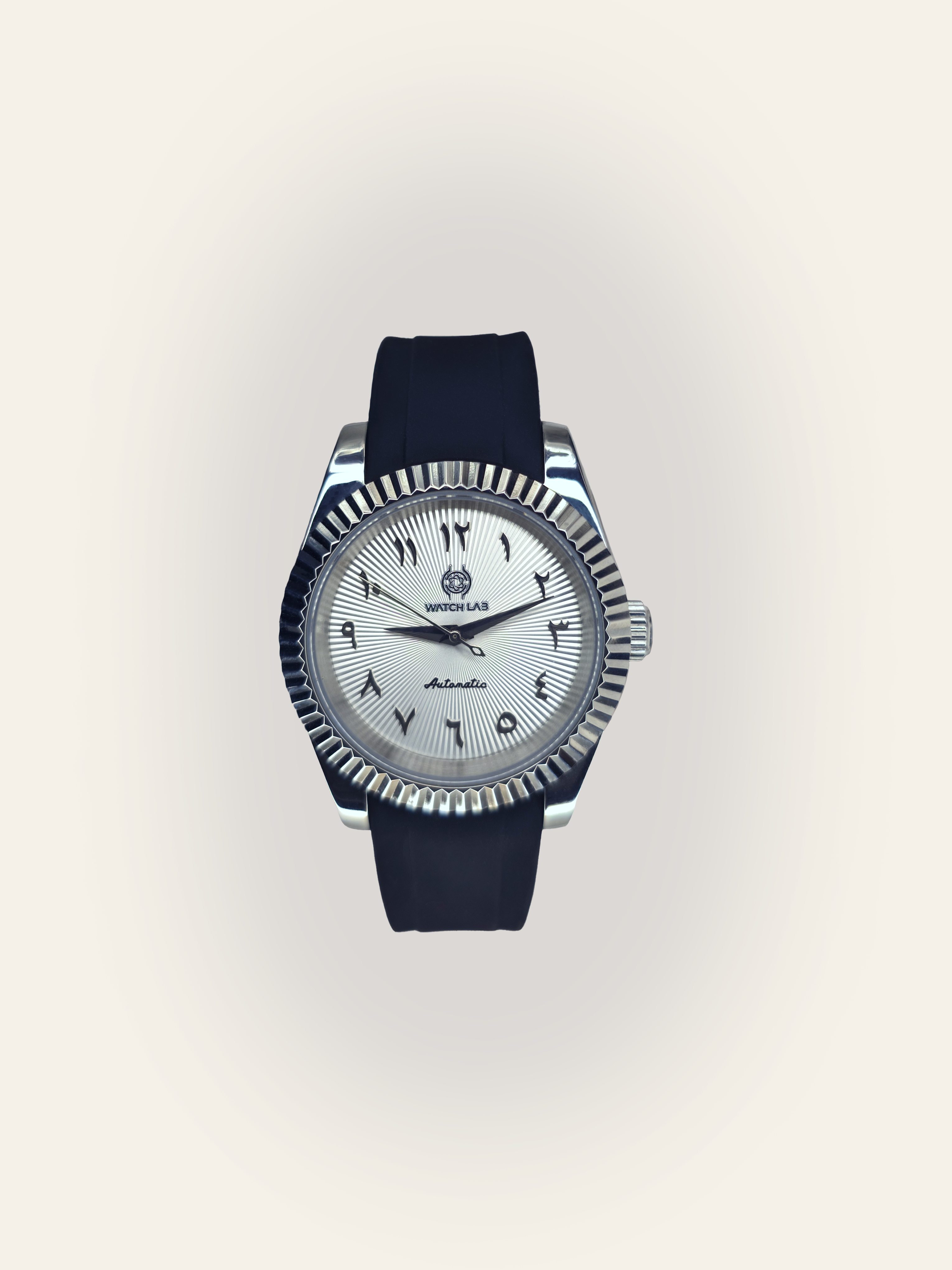 Datejust Arabic White Rubber