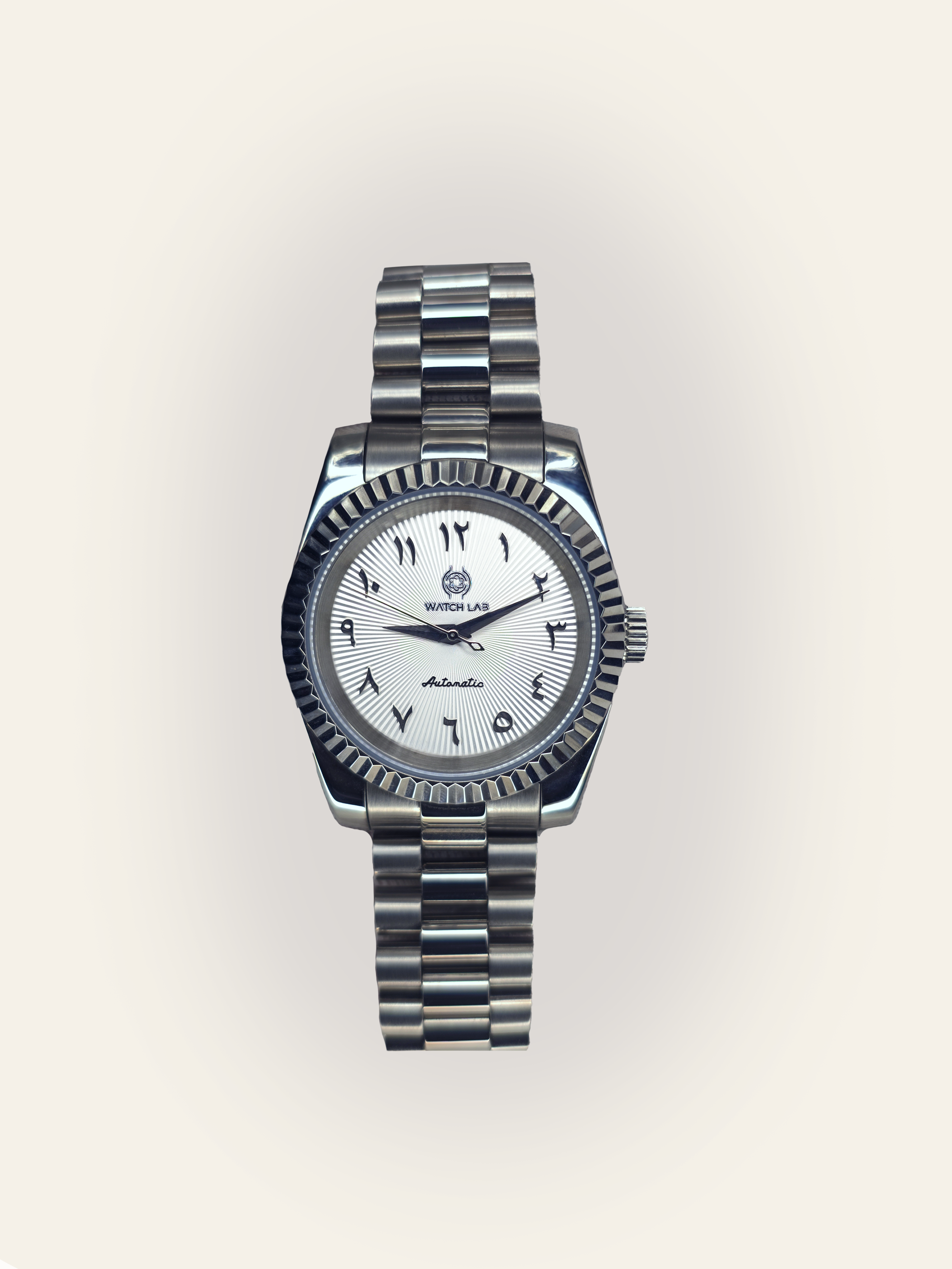 Datejust Arabic White President
