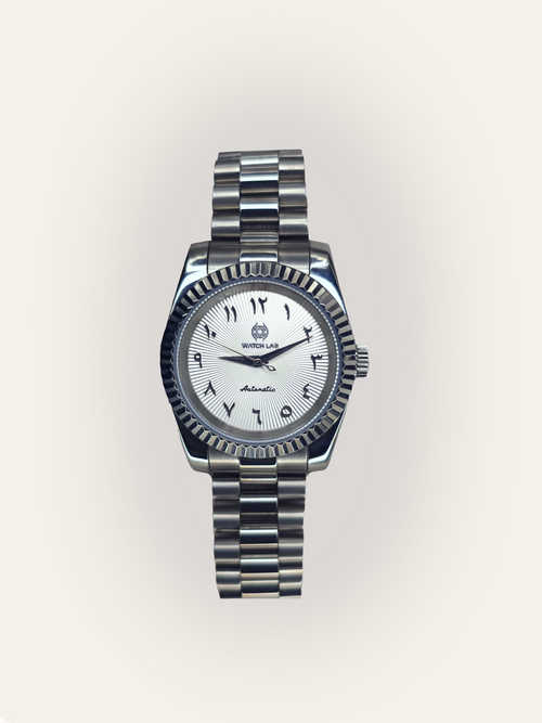 Datejust Arabic White President