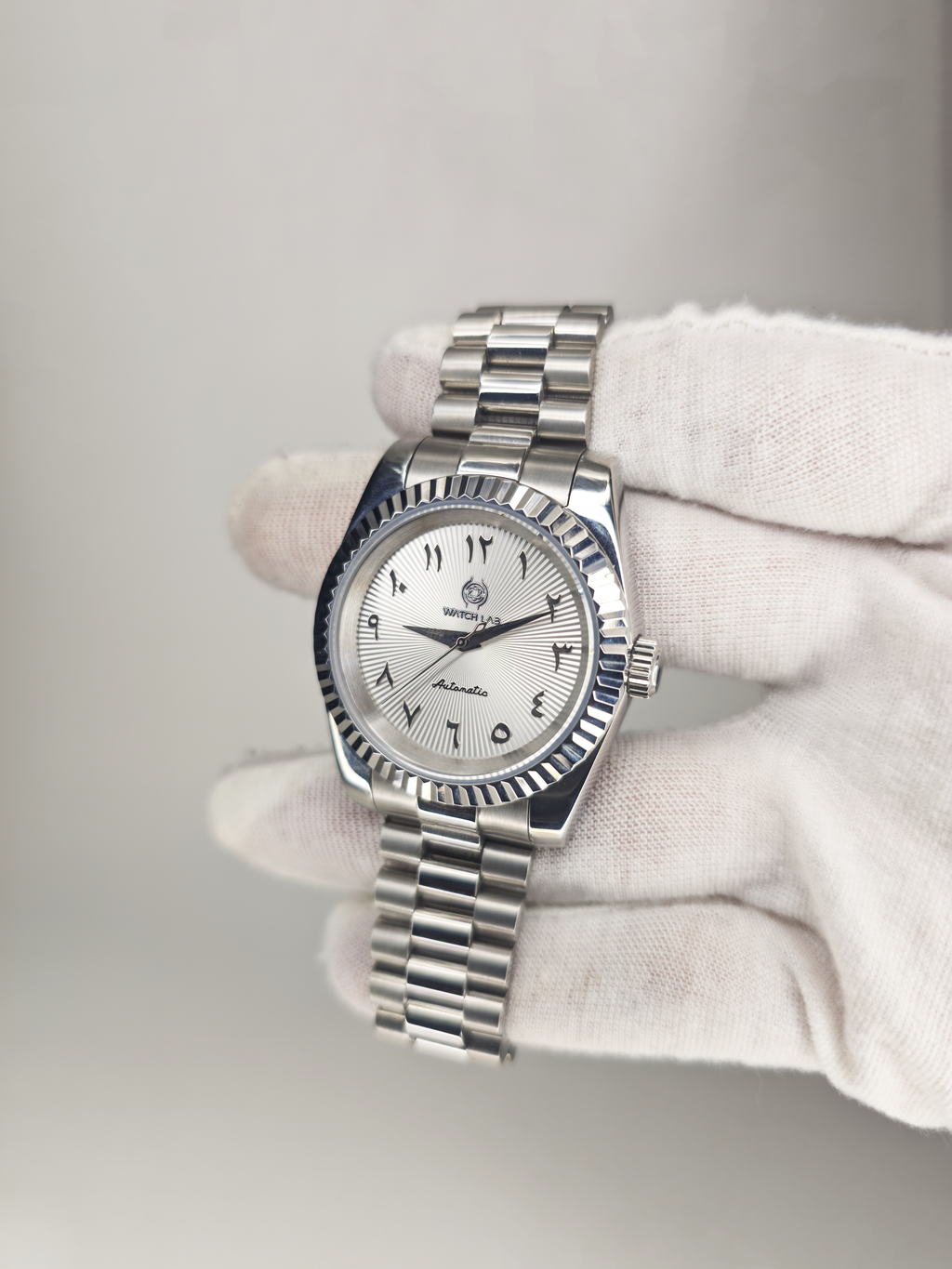 Datejust Arabic White President
